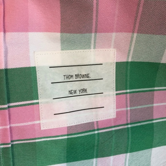 Thom browne plaid shirt (limited edition) - Picture 3 of 3